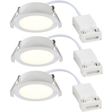 Lumină îngropată deasupra plafonului Olea 2510400101 2700k 3x4.4w/led 345lm ip65 de la Nordlux