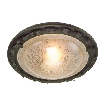 Lustră de tavan OLIVIA OV-F-BLK-GOLD 1x60W/E27 de la Elstead Lighting