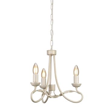 Candelabru OLIVIA OV3-IVORY-GOLD 3x60W/E14 de la Elstead Lighting