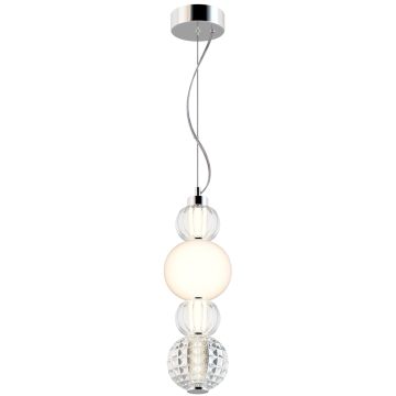 Lampă cu pendul COLLAR P069PL-L17CH3K 3000K 17W/LED 950LM de la Maytoni