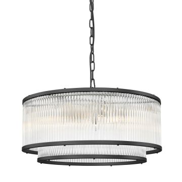 Lampă cu pendul SERGIO P0528-06H-P7AC 6x60W/E14 IP20 de la Zuma Line