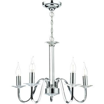 Candelabru Pique PIQ0550 5x40w/e14 ip20 de la Dar Lighting