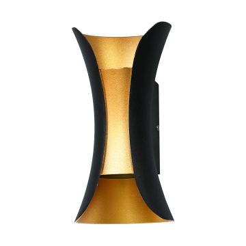 Aplique de perete DANTE PL-356-M BK+GD 4000K 10W/LED 580LM IP54 de la Italux