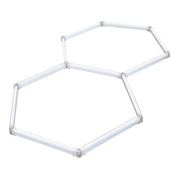 Lustră de tavan Geometric LP-0209/2C 4K 4000K 11x4W/LED IP44 de la Light Prestige