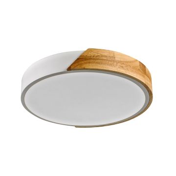 Lustră de tavan Nastro PLF-13186-WH-WO 3000K 1x24W/LED 2400lm IP20 de la Italux
