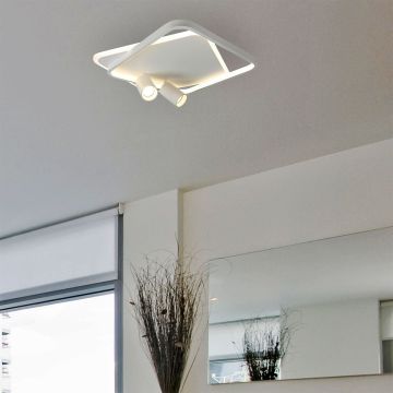Spot Parma LP-0612/2C Square WH 3000K|4000K|6000K 2x50W/GU10 IP20 de la Light Prestige