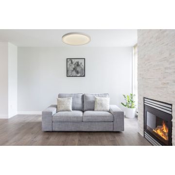Lustră de tavan Vegas LP-550/1C S 4WH 4000K 1x18W/LED IP54 de la Light Prestige