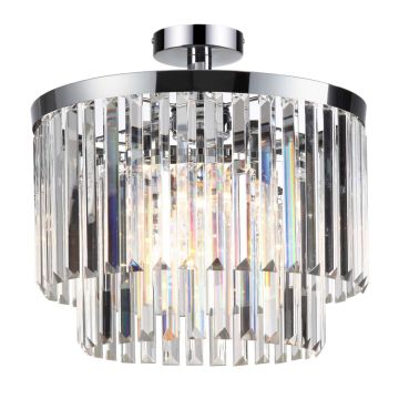 Lampă de tavan Vetro LP-2910/4C CH 4x10W/E14 IP20 de la Light Prestige