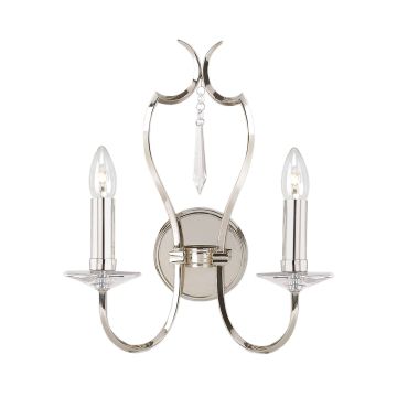Aplique de perete PIMLICO PM2-PN 2x60W/E14 de la Elstead Lighting