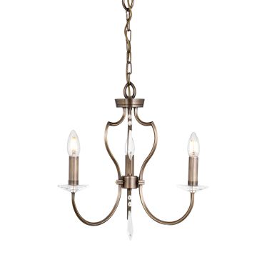 Candelabru PIMLICO PM3-DB 3x60W/E14 de la Elstead Lighting