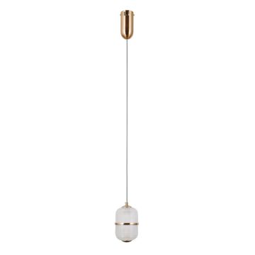Lampă cu pendul Alani PND-34375-1-HBR 3000K 1x6W/LED 588lm IP20 de la Italux