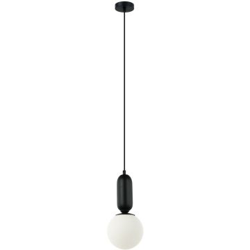Lampă cu pendul ALDEVA PND-02340-1S-BK 1x40W/E27 IP20 de la Italux