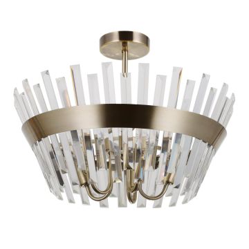 Lampă de tavan ALTOYA PND-22450-5-ABR 5x40W/E14 IP20 de la Italux