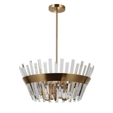 Lampă de tavan ALTOYA PND-22450-5A-HBR 5x40W/E14 IP20 de la Italux