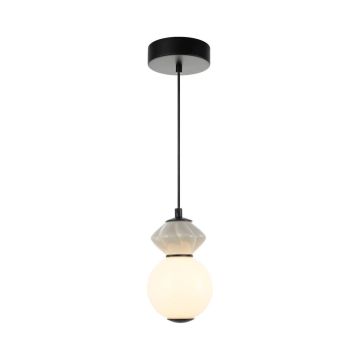 Lampă cu pendul Balos PND-94921-1A-BK 3000K 1x5W/LED 550lm IP20 de la Italux