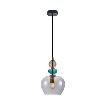 Lampă cu pendul Busco PND-30263-1A-BRO-SG 1x40W/E27 IP20 de la Italux