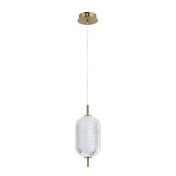 Lampă cu pendul Corado PND-81438-1B-GD 3000K 1x10W/LED 1050lm IP20 de la Italux