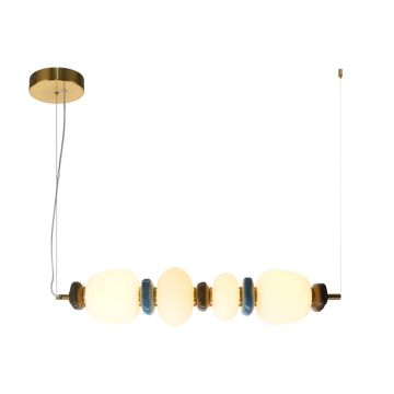 Lampă cu pendul Evans PND-94981-4C-GD 3000K 1x22W/LED 2560lm IP20 de la Italux