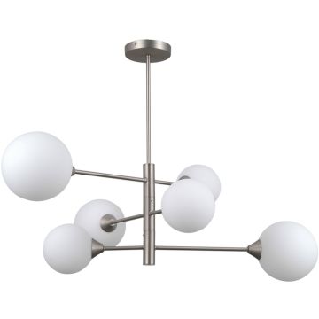 Lampă de tavan EVORA PND-55342-6-SN 6x5W/G9 IP20 de la Italux