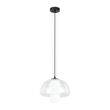Lampă cu pendul Feder PND-61001B-BK 1x40W/E27 IP20 de la Italux