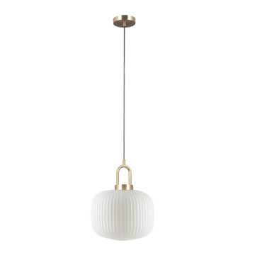 Lampă cu pendul Fosse PND-408817-1-HBR-WH 1x40W/E27 IP20 de la Italux