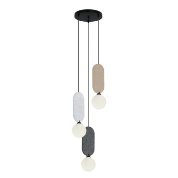 Lampă cu pendul Lorenzo PND-59815B-3-MLTI 3x25W/G9 IP20 de la Italux
