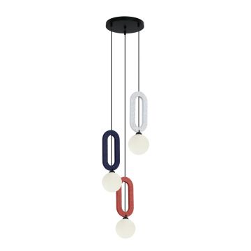 Lampă cu pendul Masso PND-59839-3-MLTI 3x25W/G9 IP20 de la Italux