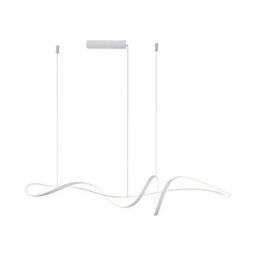 Lampă cu pendul Mila PND-23523-WH 3000K|4000K|6000K 1x40W/LED 3700lm IP20 de la Italux
