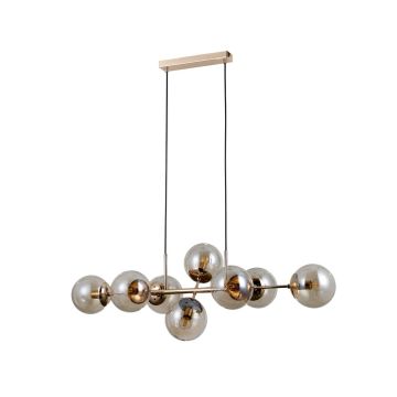 Lampă cu pendul Molite PND-1098-8-GD 8x5W/E14 IP20 de la Italux