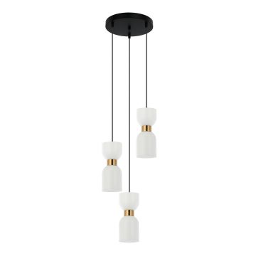 Lampă cu pendul Monza PND-57602-3-BK+BRO 3x40W/E27 IP20 de la Italux