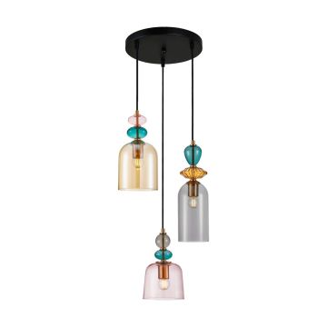 Lampă cu pendul Namos PND-27092-3A-MC-BRO 3x40W/E27 IP20 de la Italux