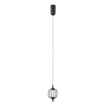 Lampă cu pendul Pedro PND-34405-1-BK 3000K 1x4W/LED 267lm IP20 de la Italux