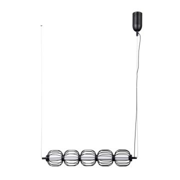 Lampă cu pendul Pedro PND-34405-5-BK 3000K 5x20W/LED 793lm IP20 de la Italux