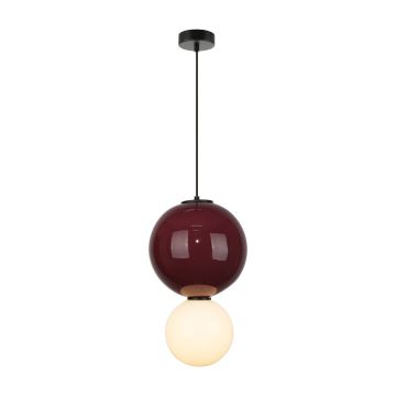 Lampă cu pendul Pieve PND-95221-1L-PRP 3000K 1x7W/LED 867lm IP20 de la Italux