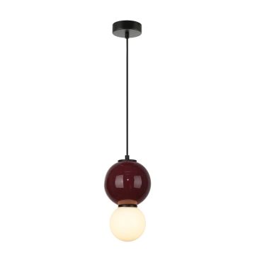 Lampă cu pendul Pieve PND-95221-1S-PRP 3000K 1x5W/LED 468lm IP20 de la Italux
