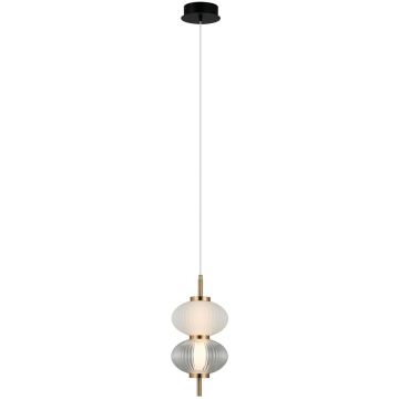 Lampă cu pendul Testa PND-84938-2-BK 3000K 1x8W/LED 500lm IP20 de la Italux