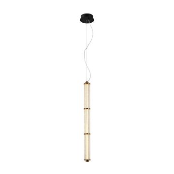 Lampă cu pendul Sanpo PND-26384-3V-GD-CL 3000K 1x9W/LED 780lm IP20 de la Italux
