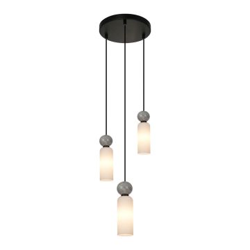 Lampă cu pendul Santos PND-95331-3-BK 3x40W/G9 IP20 de la Italux