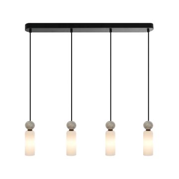 Lampă cu pendul Santos PND-95331-4-BK 4x40W/G9 IP20 de la Italux