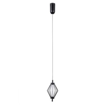 Lampă cu pendul Sevil PND-34403-1-BK 3000K 1x5W/LED 303lm IP20 de la Italux