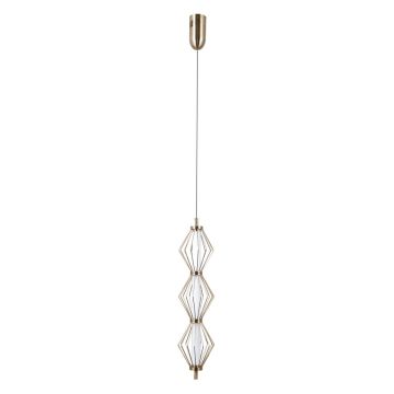 Lampă cu pendul Sevil PND-34403-3V-HBR 3000K 3x15W/LED 1068lm IP20 de la Italux
