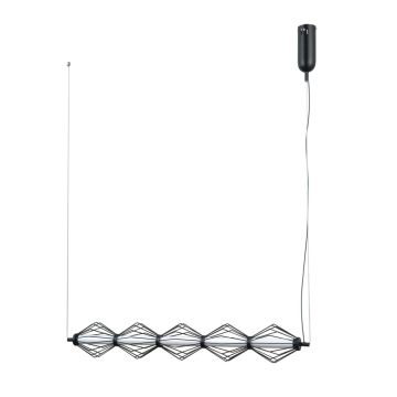 Lampă cu pendul Sevil PND-34403-5-BK 3000K 5x25W/LED 1288lm IP20 de la Italux