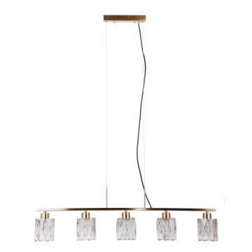 Lampă cu pendul Simona PND-40814-5-HBR 5x40W/E14 IP20 de la Italux