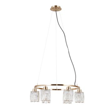 Lampă cu pendul Simona PND-40814-6-HBR 6x40W/E14 IP20 de la Italux