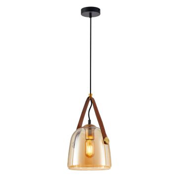 Lampă cu pendul Solta PND-24342-1-BK-AMB 1x40W/E27 IP20 de la Italux