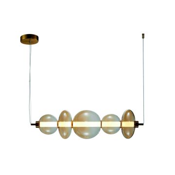 Lampă cu pendul Sonte PND-24352-40W-AB-AMB 3000K 1x40W/LED 5094lm IP20 de la Italux