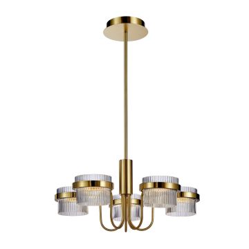 Candelabru Tiara PND-77362-5-40W-GD 3000K 5x40W/LED 4405lm IP20 de la Italux