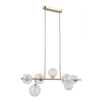 Lampă cu pendul Toledo PND-40717-7-HBR 7x5W/G9 IP20 de la Italux
