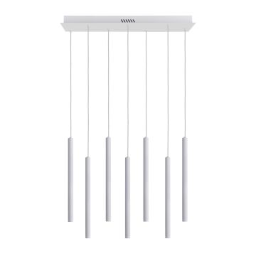 Lampă cu pendul Valdes PND-22302-7-WH 3000K|4000K|6000K 7x35W/LED 1300lm IP20 de la Italux