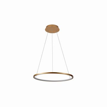 Lampă cu pendul Vinola PND-56135B-040RPC-GD-3KS4K 3000K|4000K 1x24W/LED 1920lm IP20 de la Italux